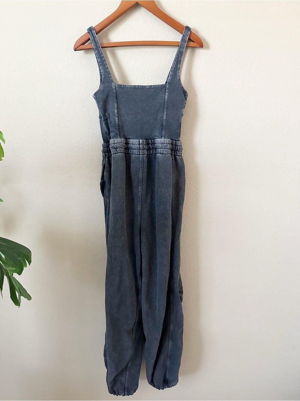 Free People Movement Inbound Stretch Cotton Jumpsuit Size S - Picture 3 of 14